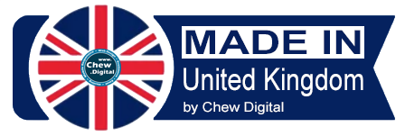Made in United Kingdom by Chew Digital